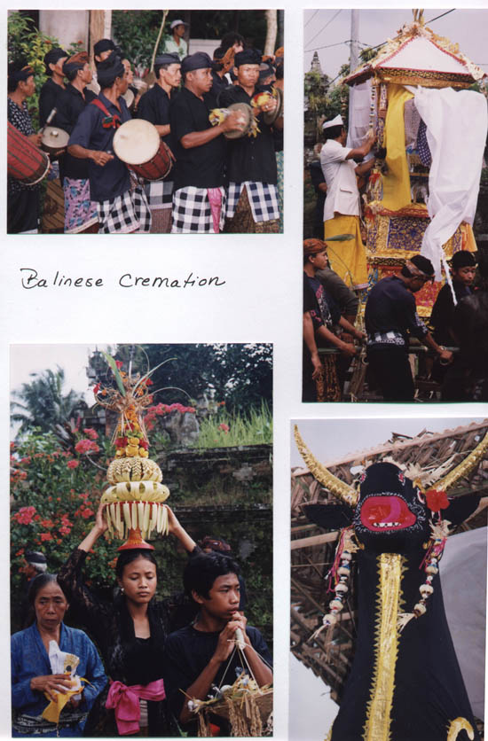 Musicians, offerings and ceremonies